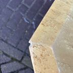 Vintage Travertin Salontafel thumbnail 6