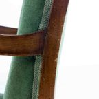 Art Deco Lounge Fauteuils Met Prachtig Gebogen Armleuningen En Voetbankjes, 1930S thumbnail 14