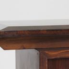 Vintage Italian Sideboard Solid Wood 1960s thumbnail 9