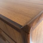 Vintage Teak Sideboard Dressoir, Highboard Uit Zweden thumbnail 7