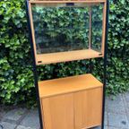 Vintage Ikea Niklas Wandmeubel Vitrinekast Jaren 80 thumbnail 2
