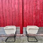 Tecta D43 Witte Slede Stoelen  (Set Van 2) thumbnail 6