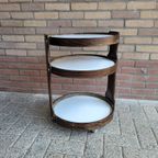Vintage Bar Cart Op Wielen thumbnail 4