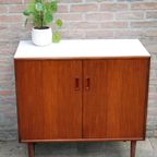 Vintage Teak Kast Formule Meubelen Met Formica Top thumbnail 12