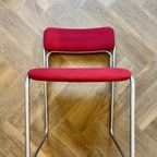 Vintage Buisframe Stoelen 6 Stuks thumbnail 6