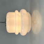 Vintage Melkglazen Hanglamp, Hustadt Leuchten 1970's thumbnail 3