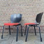 Set Of 4 Vintage Chairs Made By Froescher, Germany thumbnail 9