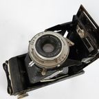 Kodak - London- 100Mm - Anaston F/6.3 Mount 370 Camera - W/ Brownie "Dakon" Met Statief - 1940'S thumbnail 5