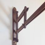 Vintage Fog & Mørup Teak Wandlamp Schaarlamp Rope 60 Denmark thumbnail 9