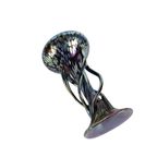Vaclav Stepanek - Czech Art Glass - Vaas - Art Nouveau Stijl - 90S thumbnail 3