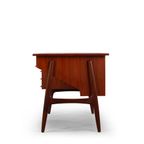Deen Design Teak Freestanding Desk, 1960S thumbnail 5