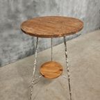 Oude Plantentafel Sidetable Statafel 105 Cm Hoog thumbnail 9