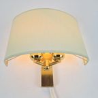 Vintage Baulmann Wandlamp Messing Regency ’70 10 X Design thumbnail 2