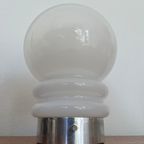 Glazen 'morning Dew' Design Tafellamp 1960s thumbnail 11
