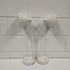 Set Jaren 80 Verstelbare Tafel- Bureau Of Nachtkast Lampen thumbnail 19
