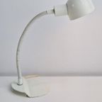 Vintage Hala Bureaulamp Flex Neck Wit Dutch Design 1970 thumbnail 6