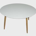 Sofacompany Salontafel Hubert Wit Eiken Ø 90Cm thumbnail 6