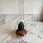 Petroleum Lamp, Antiek thumbnail 6