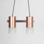 Vintage Deens Design Bronskleurige Hanglamp thumbnail 7