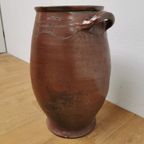 Grote Aardewerk Antiek Keulse Pot, Plantenbak, Bloempot 006 thumbnail 4