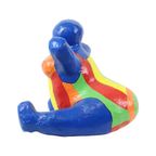 Vintage Kunstobject Beeld Dikke Dame Papier Maché Pop Art 38Cm thumbnail 4