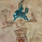 'Ruiter Van Pompeii' Schilderij Naar Klassiek Fresco  Van Kunstenaar Gerard Schäperkötter thumbnail 3