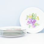 6x Set Ontbijtborden Fruit Hutschenreuther thumbnail 3