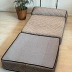 Vintage Daybed Slaapfauteuil Jaren 70 thumbnail 6