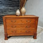 Antieke Ladekast Dressoir Commode Louis Philippe thumbnail 5