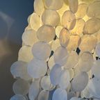 Meerdere Beschikbaar Capiz Schelpen Hanglamp Parelmoer Schelp Gouden Details ! Luxe Uitvoering thumbnail 18