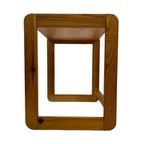 Vintage Set Van Drie Grenen Bijzettafels Nesting Tafels thumbnail 14