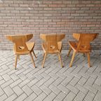 Jacob Kielland Brandt Set Van 3 Vintage Stoelen thumbnail 2