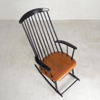 Spijlenstoel, Schommelstoel In De Stijl Van Tapiovaara thumbnail 5