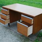 Vintage Houten Bureau Huizenga thumbnail 10