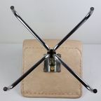 Vintage Brabantia Stoel / Stool / Chair Voor Eetkamer Of Keuken In Beige Kunstleder (skai) thumbnail 6
