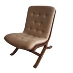 Vintage Eenzit / Clubzetel / Fauteuil Westnofa Stijl thumbnail 4