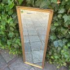 Facet Geslepen Passpiegel In Gouden Lijst thumbnail 3