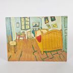 Olieverf Op Board - 'De Slaapkamer Van Vincent Van Gogh In Arles - 3E Kwart 20E Eeuw thumbnail 2