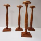 Set Van 4 Houten Hoeden Standaards thumbnail 7