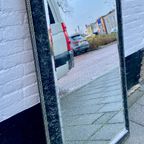 Facet Geslepen Spiegel Zwart Gemarmerd Met Gouden Bies 78 X 120 Cm - Reliving thumbnail 2