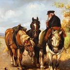 Hans Hubers (Geboren 1906) "Terugkeer Naar Huis". thumbnail 2
