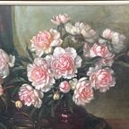 Ivan De Leur “Stilleven Met Rozen”. thumbnail 6