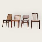 Vier Mid Century Eettafel Stoelen thumbnail 8