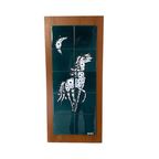 Tegeltableau Afbeelding Van Een Paard, 10 Tegels, Adri, Jaren 60 thumbnail 3