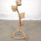 Vintage Rotan Plantenstaander thumbnail 2