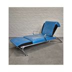 Blauw Lederen Lounge Stoel Futuro 3 Door Massimo Iosa Ghini Voor Moroso - Italië Jaren 80 thumbnail 25