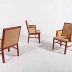 Set Of 3 Bernt Andersson Armchairs From Skandi-Form, 1980’S Sweden thumbnail 2