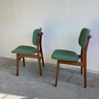 Vintage Teak Houten Stoelen thumbnail 4