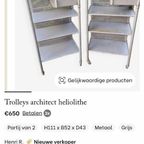 Vintage Design Trolley Van Heliolithe (Uit Frankrijk). thumbnail 9