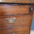 Antiek Ierse Secretaire Eind 18e Eeuw thumbnail 9